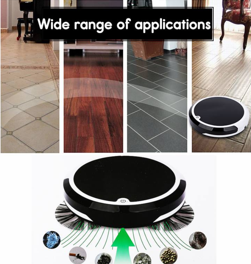3-in-1 Smart Robot Vacuum and Mop for Home Use