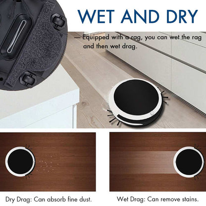 3-in-1 Smart Robot Vacuum and Mop for Home Use